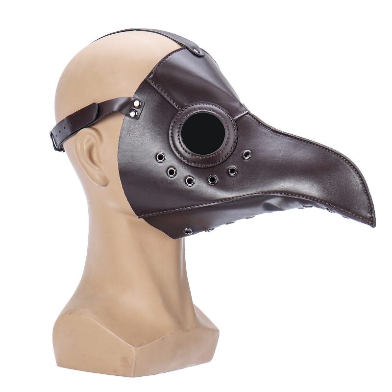 Vtáčia Maska Morového Doktora Halloween Cosplay Kostým Gotický Dlhý Nos Pre Dospelých