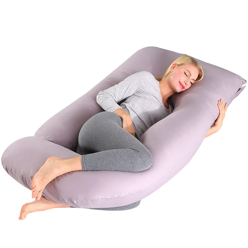 70 X 180 cm Vankúš Mom Belly Contoured Body J Shape Extra Comfort