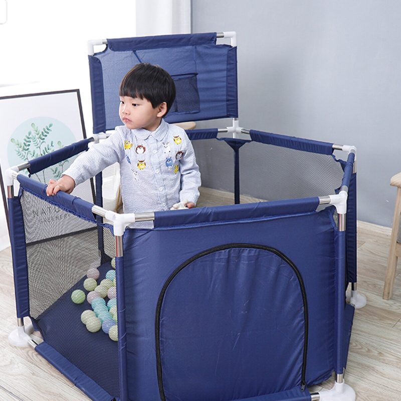 Detská Ohrádka Interaktívna Hracia Hry Ocean Balls Safety Gate Baby Toddler Fence