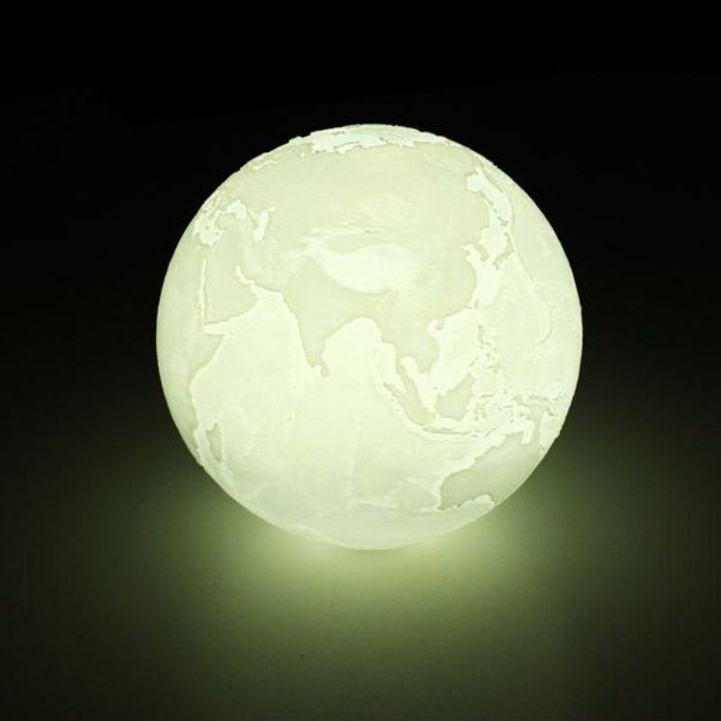 18 cm 3d Zemná Lampa Usb Nabíjateľný Dotykový Senzor Led Nočné Svetlo Ako Darček Dc5v