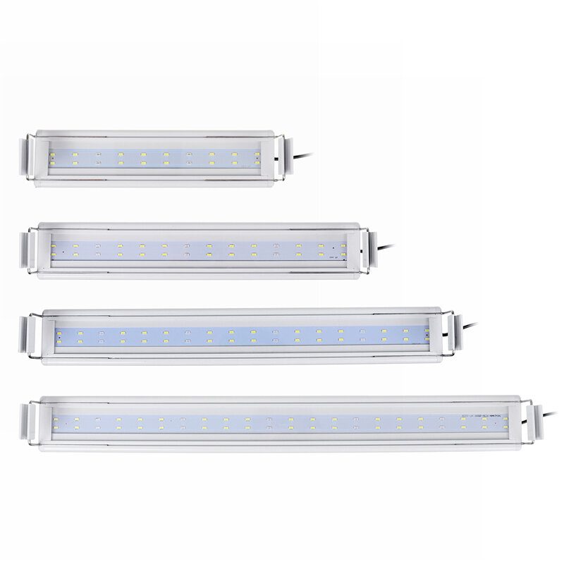 3/5/7/9w Svetlo Do Akvária 220 V Led Energeticky Úsporný Spínač Modrého A Bieleho Svetla