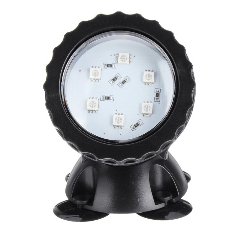 4 V 1 Rgb Led Podvodné Ponorné Jazierkové Bodové Svetlo Záhradné Akvárium S Diaľkovým Ovládaním