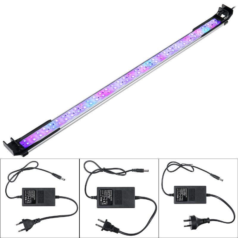 72cm 66led Svetlo Akváriového Akvária S Vysokým Jasom S Dvojitou Drenážnou Vodnou Trávou
