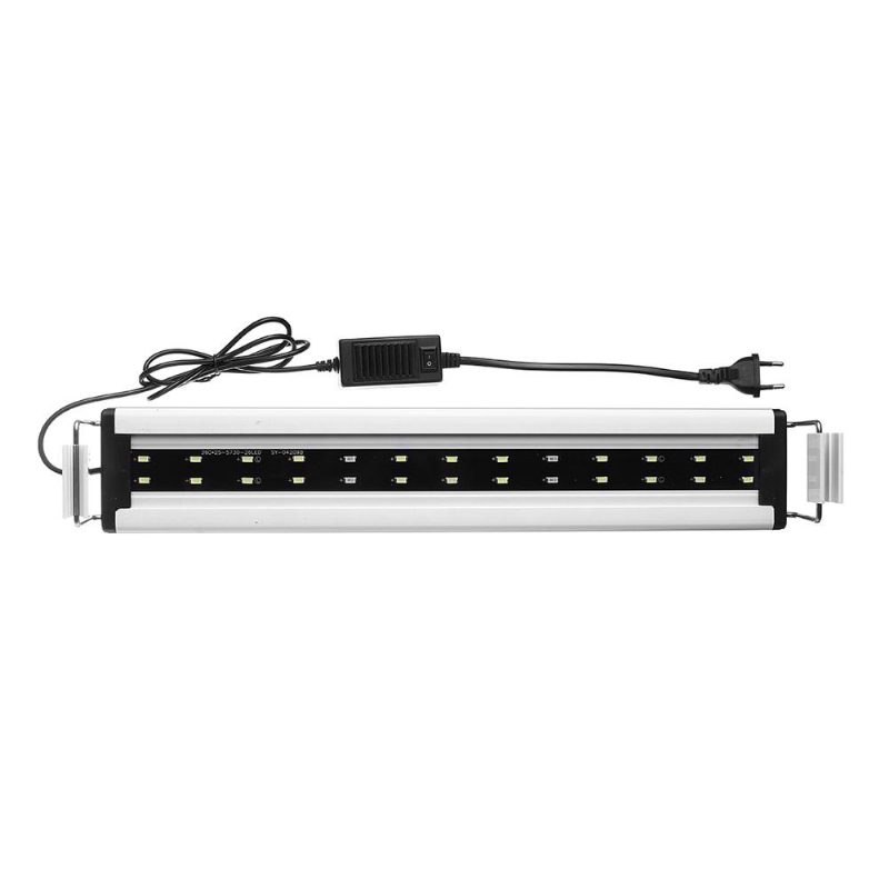 8w 26 Led Svetelný Panel Akvária S Modrým A Bielym Svetlom Nastaviteľný Hliník