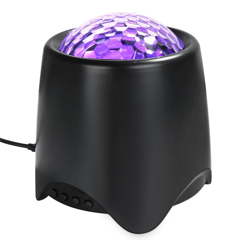 Elfeland Usb Rgb Led Galaxy Projector Light Nočné Svetlo Starry Sky Ocean Music S Diaľkovým Ovládaním