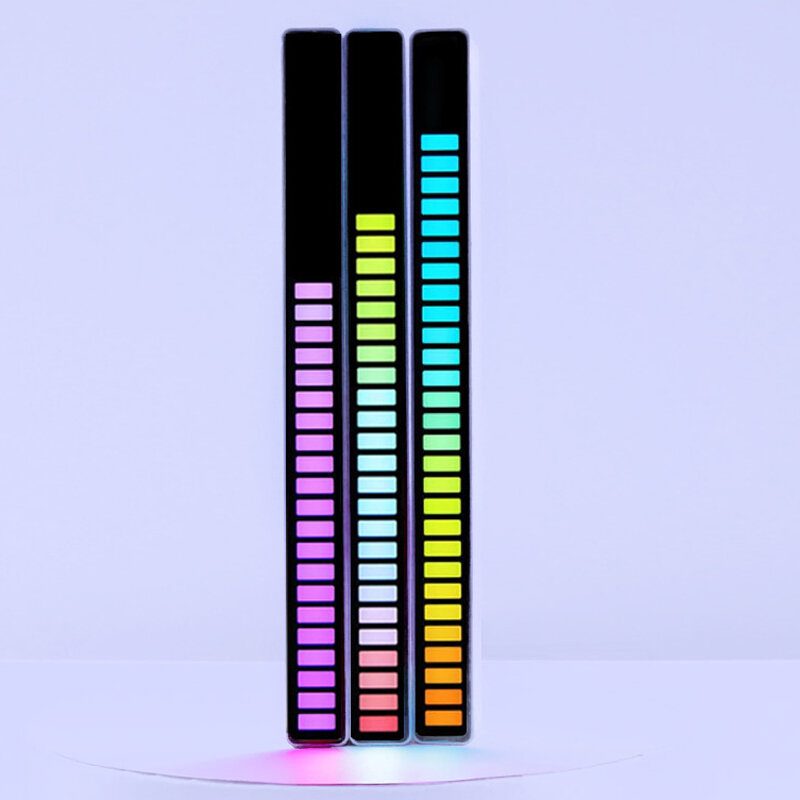 Led Osvetlenie Interiéru Atmosférické Svetlo Rgb Led Pásové S Usb Bezdrôtovým Diaľkovým Ovládaním Hudby S 8 Režimami Pre Domácu Dekoráciu