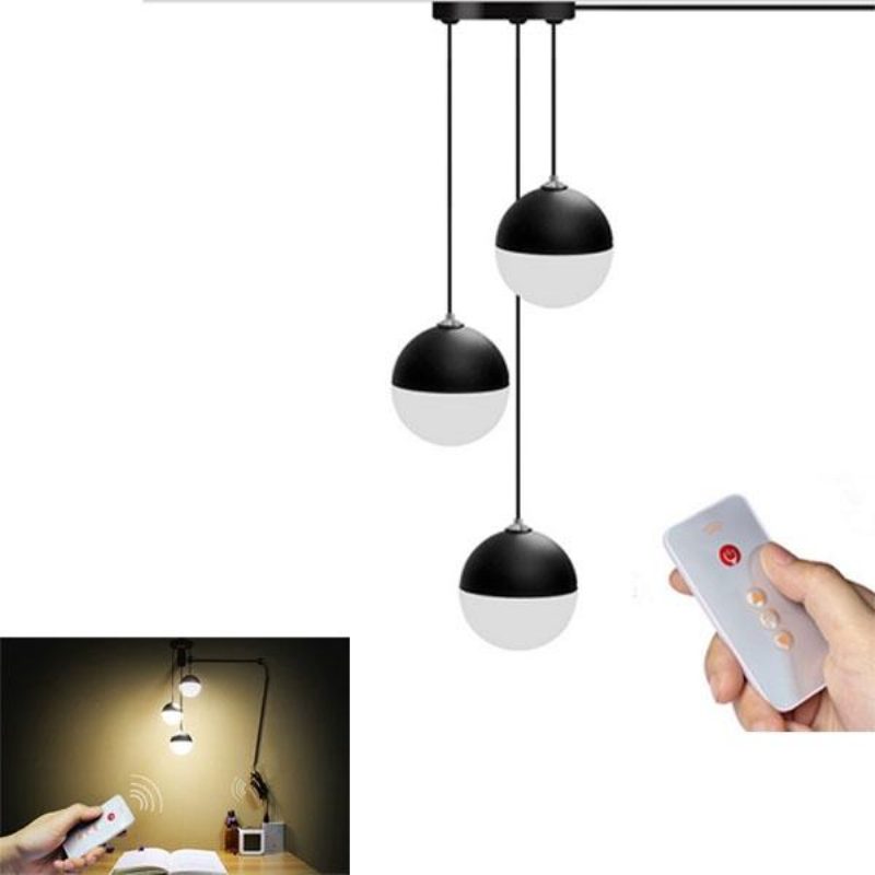 Moderné 3 Wind Bell Balls Led Usb Stropné Svietidlo Na Čítanie Obývacia Izba Pracovná Posteľ Dekoratívna Nočná Lampa