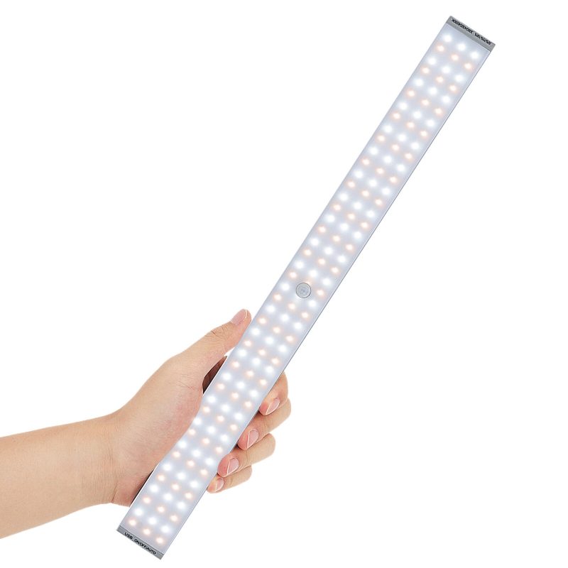 Outerdo 132led 40 cm Skrinkové Svetlo 3-farebná Teplota Plynulé Stmievanie Nočné Jemné Osvetlenie Pre Starostlivosť O Oči