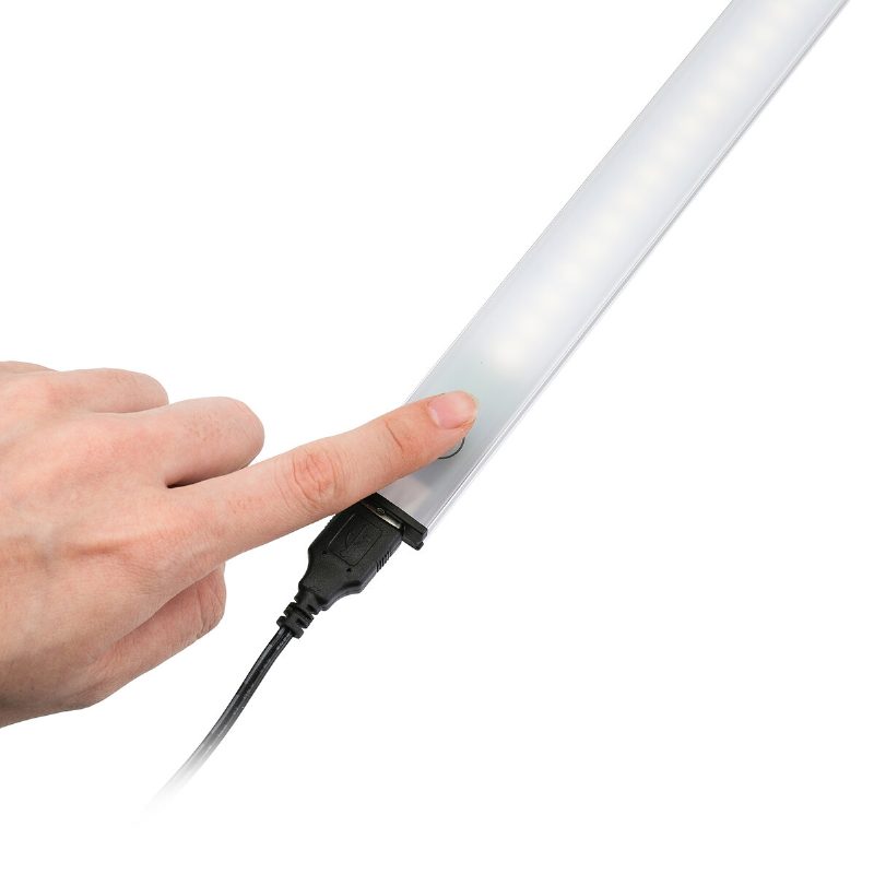 Solmore 3pcs 80 Led Skrinkové Svietidlo Smd2835 Usb Dotykové Stmievateľné Domáce Izbové Skriňové Barové Eú Zástrčka