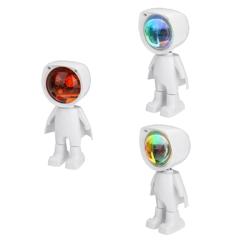 Sun Sunset Led Svetlo Rainbow Projection Stolová Lampa Home Dekor Usb Nočné