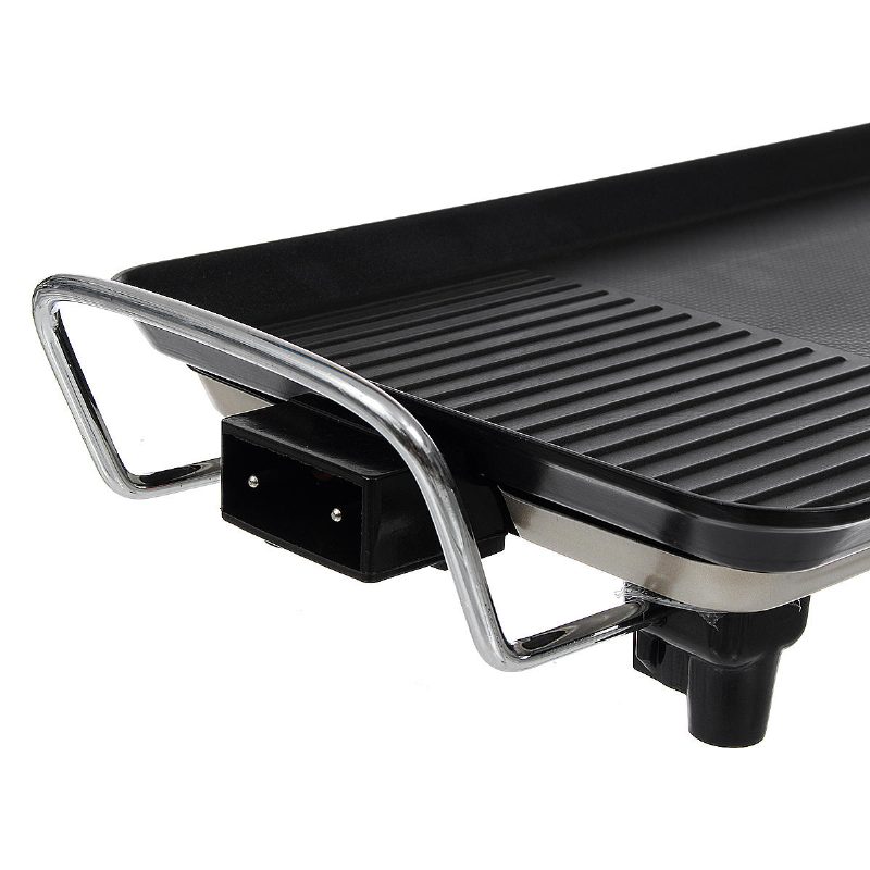 110v Bezdymová Nepriľnavá Elektrická Rúra Na Pečenie Bbq Gril Us Zástrčka