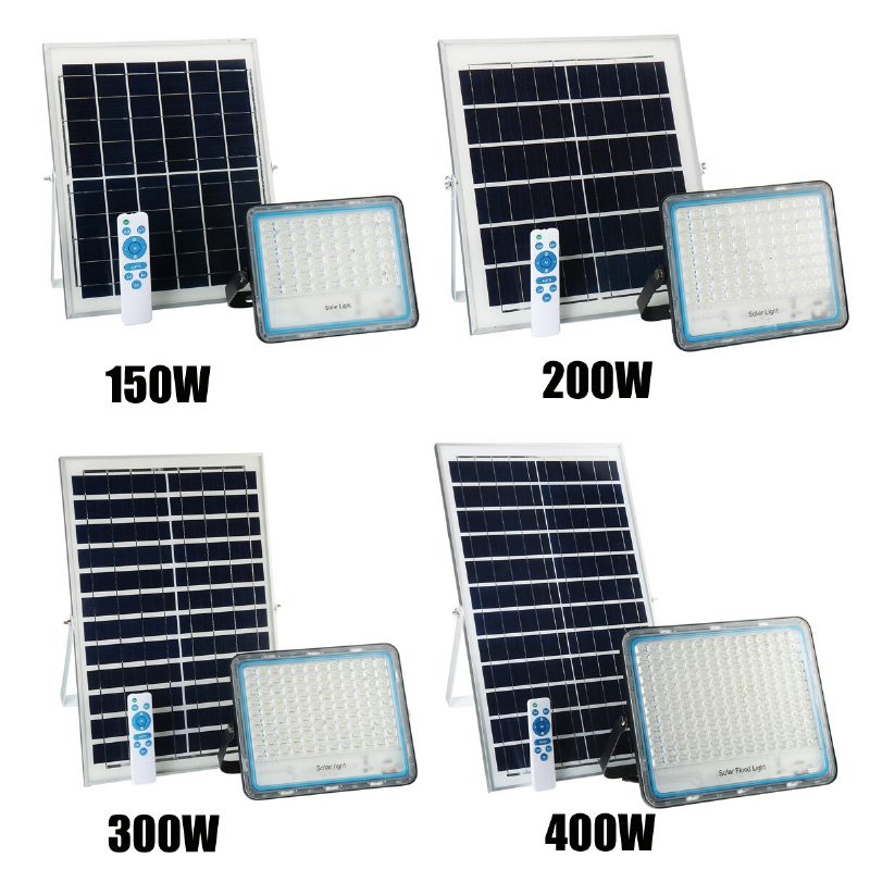 150 W Až 400 W Vonkajšie Svetlo Na Diaľkové Ovládanie 4 Režimy Vodotesné Solárne Protipožiarne Multifunkčné Záhradné