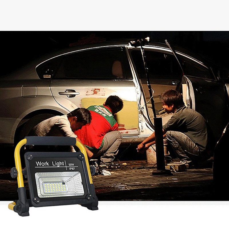150w Vonkajšie Kempingové Svetlo S Krytím Ip67 Funkcia Powerbanky Diaľkové Ovládanie Prachotesné Proti Zaplaveniu Ultra Jasné Vodotesné Bezpečnostné Svetlá Nástenná Núdzová Lampa