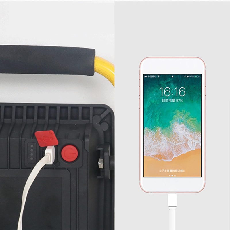 150w Vonkajšie Kempingové Svetlo S Krytím Ip67 Funkcia Powerbanky Diaľkové Ovládanie Prachotesné Proti Zaplaveniu Ultra Jasné Vodotesné Bezpečnostné Svetlá Nástenná Núdzová Lampa