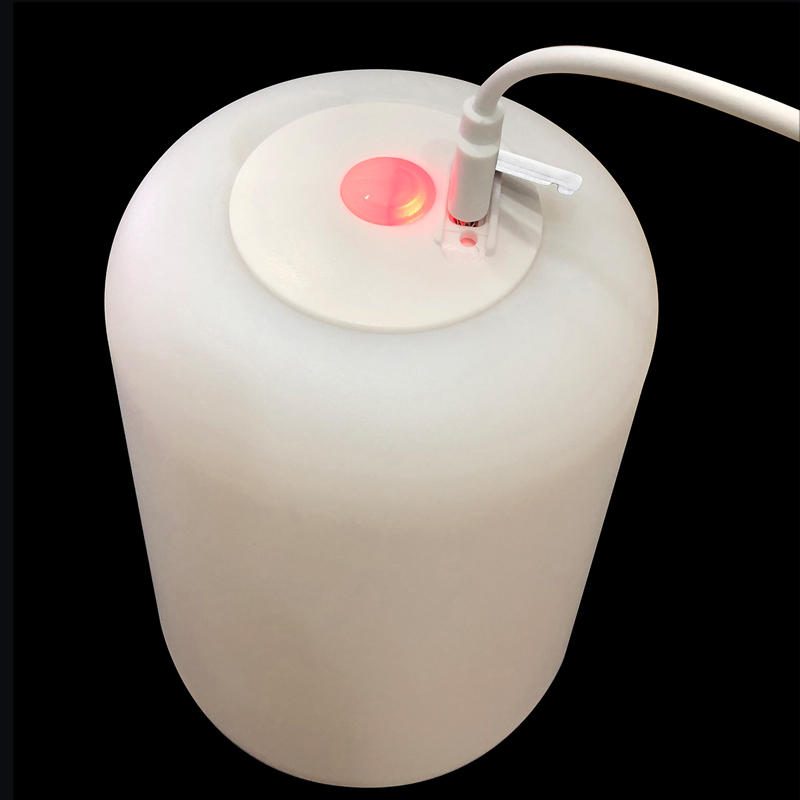 1w Usb Nočné Svetlo Svietidlo Plastové 60lm Dva Režimy Kempingová Lampa Stolný Stôl Led