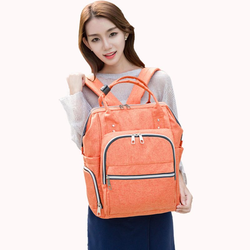 25l Outdoor Travel Múmia Baby Plienka Batoh Na Plienky Multifunkčná Prebaľovacia Taška + Na Fľašu S Vodou