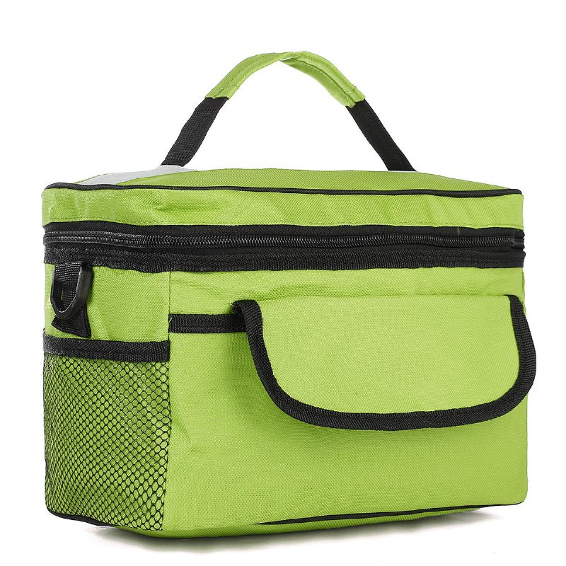 28x17x18cm Oxford Lunch Tote Cooler Backpack Izolovaná Pikniková Taška Na Kempovanie