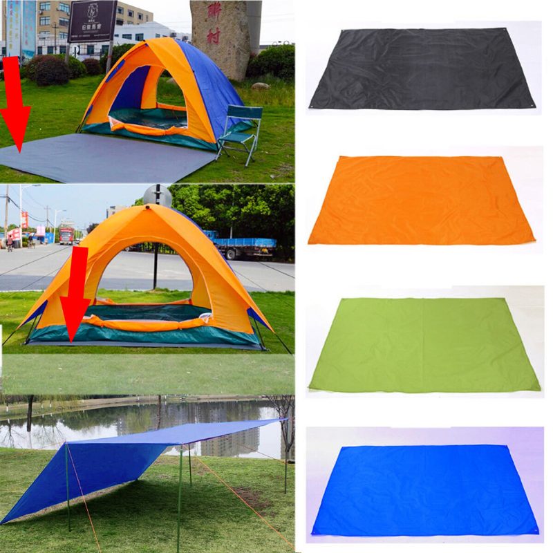 300 X 300 cm Vonkajší Kempingový Stan Slnečná Clona Dážď Slnko Uv Pláž Baldachýn Markíza Prístrešok Pikniková Podložka Slnečník