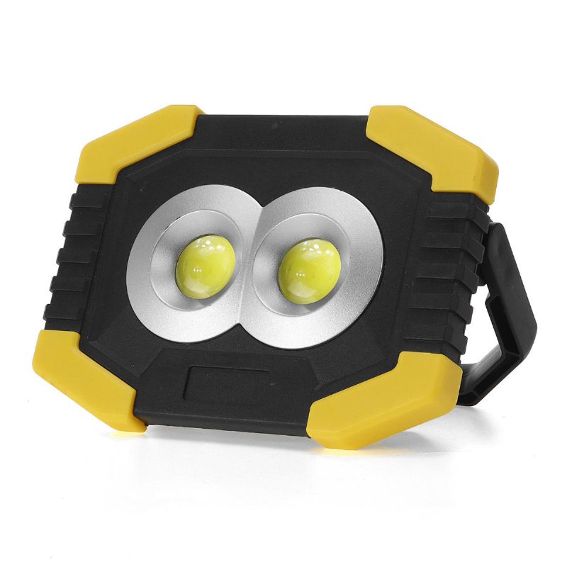 30w Cob Led Usb Solárne Pracovné Svetlo Bodové Vodotesné Záplavové Svietidlo S 3 Režimami Vonkajšia Núdzová Lampa Pre Kempingový Stan