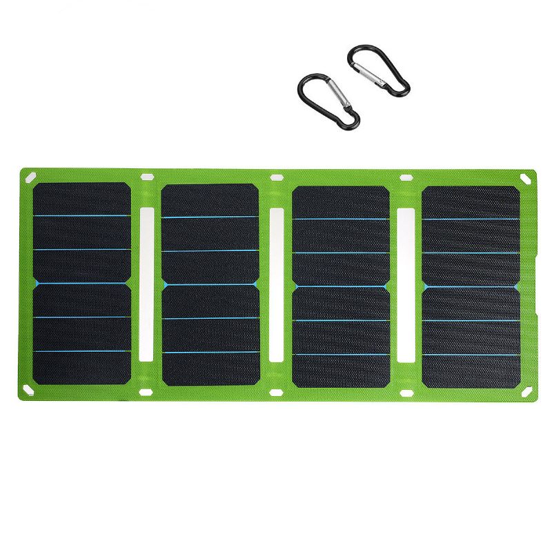 38w/50w 5v/12v Skladacia Nabíjačka Solárnych Panelov Etfe Kabelka Solárna Power Banka Núdzový Zdroj Energie Pre Outdoorové Kempovanie Turistika Batohy