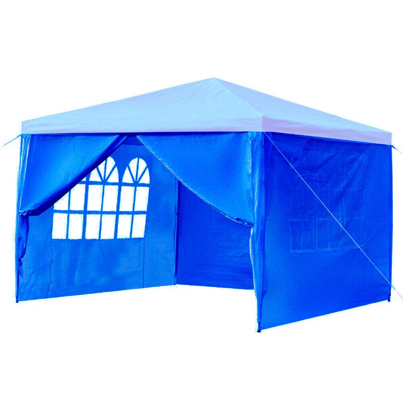 3x3m Oxford Cloth 4 Bočné Steny Párty Stanu Vodotesné Záhradné Patio Vonkajšie Slnečníky Prístrešok Bočná Stena
