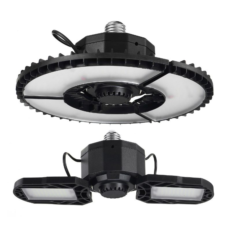 45w/60w Skladacie Kempingové Svetlo Led High Bay Light Stropné Svietidlo Ufo Pre Garážové Osvetlenie Pre Skladové Garáže.