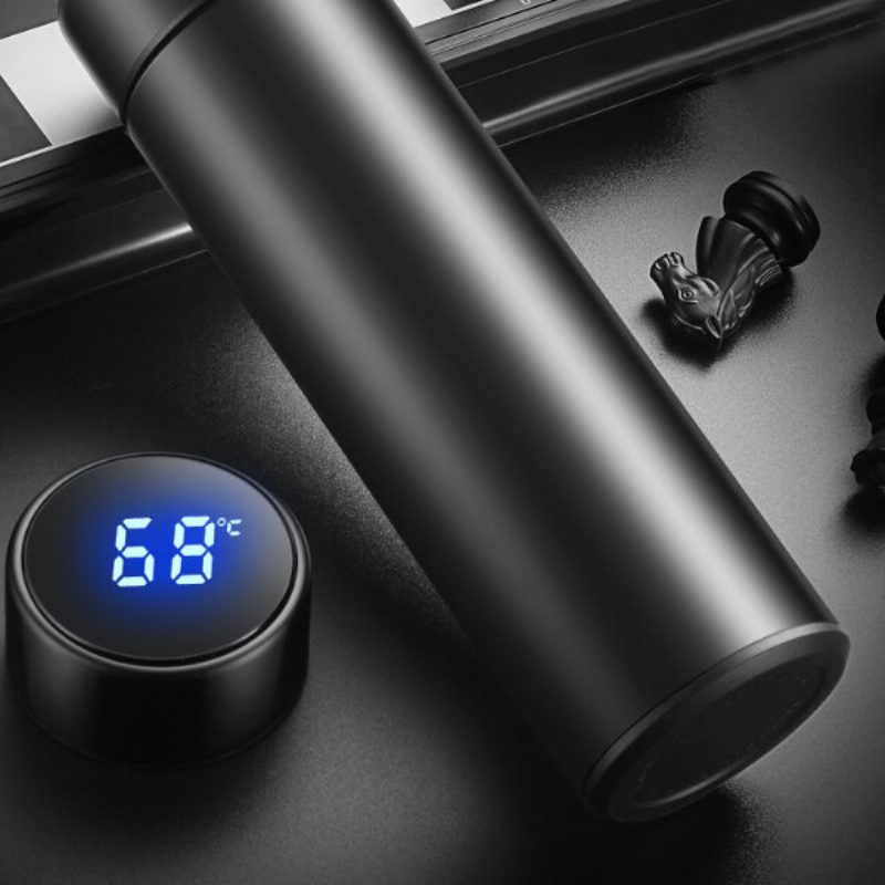 500 Ml Vákuová Termoska S Lcd Displejom S Teplotou