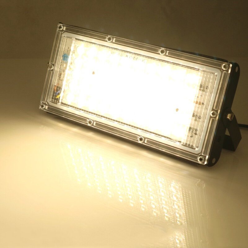50w Rgb Led Reflektor Ac 220v 230v 240v Vonkajšie Svetlomet Bodové Svetlo Ip65 Vodotesné Led Pouličné Svietidlo Osvetlenie Krajiny