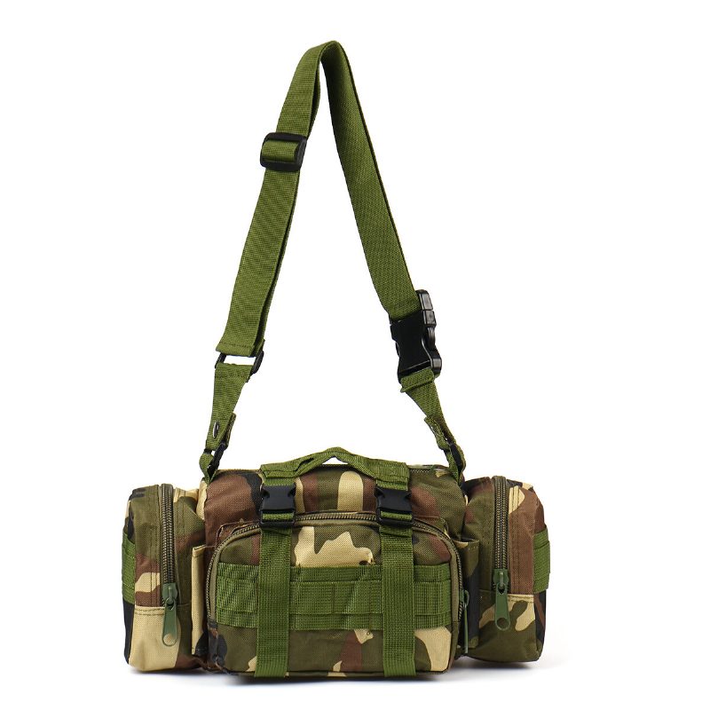 600d Oxford Látková Taška Do Pása Vodotesná Taktická Na Rameno Kabelka Outdoor Camping Lov