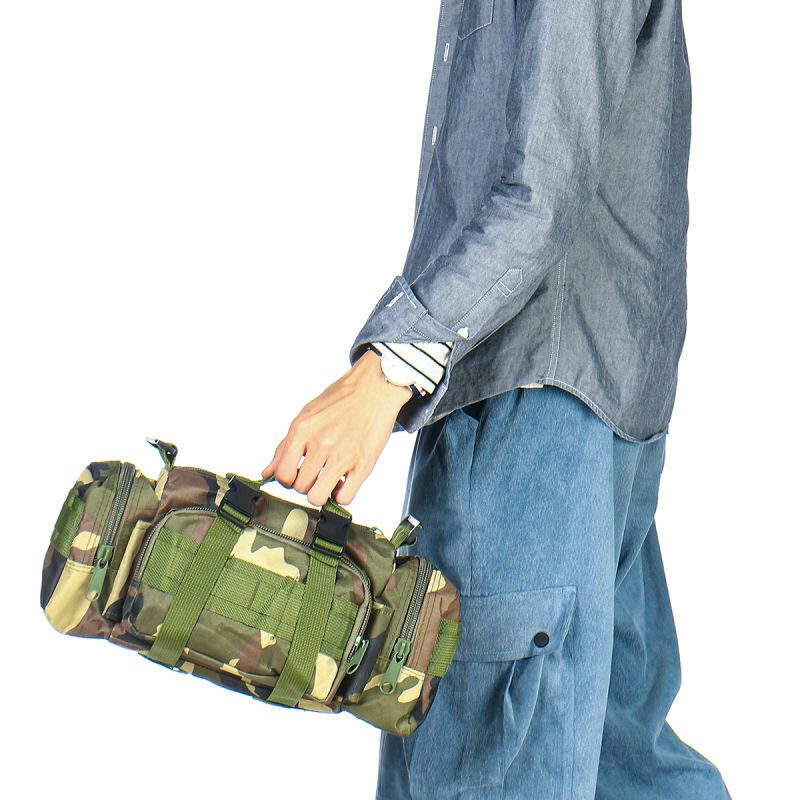 600d Oxford Látková Taška Do Pása Vodotesná Taktická Na Rameno Kabelka Outdoor Camping Lov