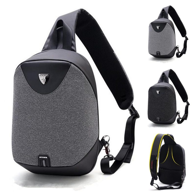 8l Men Women Anti Theft Sling Chest Bag Pack Outdoorová Športová Cestovná Tabletová Kabelka Cez Rameno