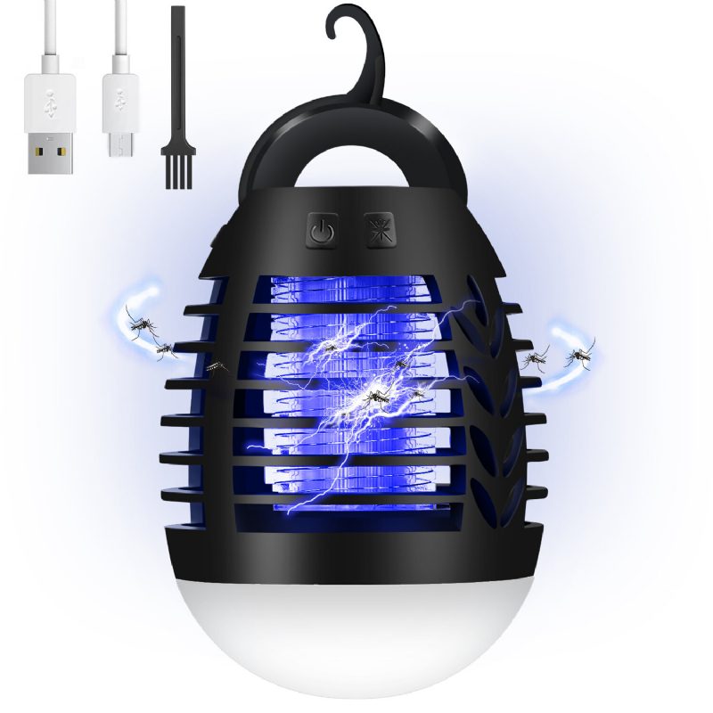 Ambother 5w Elektrická Lampa Na Hubenie Komárov 3 Druhy Svetiel Usb Dobíjacie Ip67 Vodotesná Vonkajšia Vnútorná Huba Proti Komárom