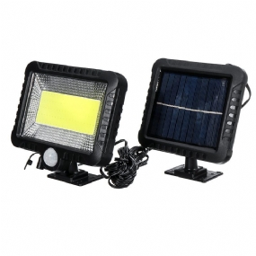 Cob 100led Svetlo 30w 600lumen Ip65 Solárna Lampa Vonkajšie Park Yard Záhradné Camping Light Pracovné