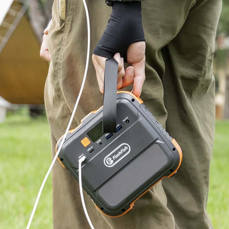 Eu/us Direct Flashfish A101 120w 96wh 26400mah Prenosná Elektráreň Napájanie Generátora Záložná Batéria Napájacia Banka Lítiová Na Kempingové Výlety