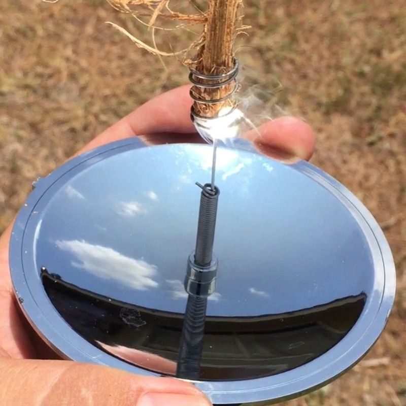 Fire Starter Camping Solárny Zapaľovač Núdzové Zapaľovanie Ohňa