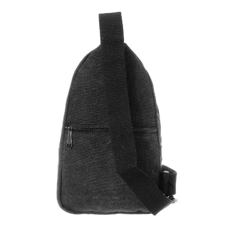 Plátená Náprsná Taška Multifunkčná Pánska Crossbody Cez Rameno Na Voľný Čas Cestovanie