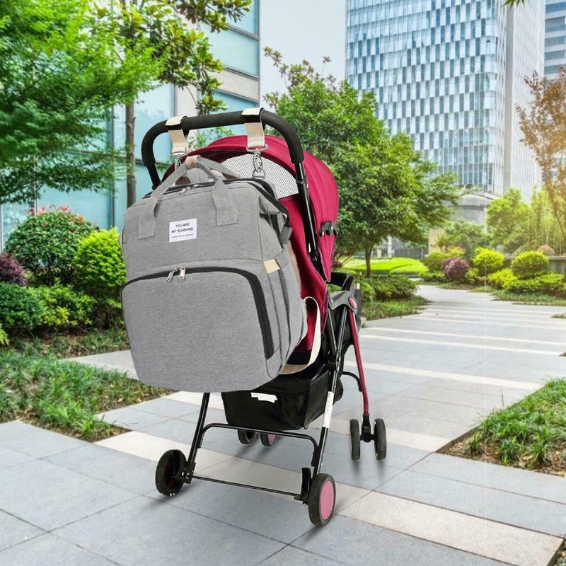 Prenosná Taška Na Plienky Skladacia Baby Travel Large Outdoor Backpack Detská Postieľka Mommy Bags