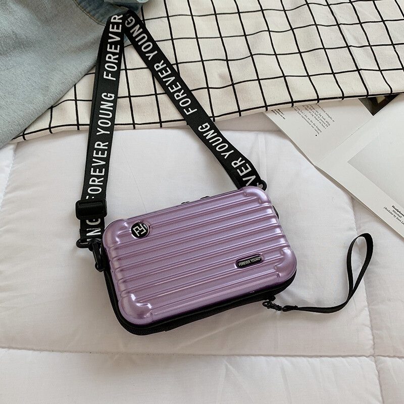 Pvc Crossbody Taška Mini Na Líčenie Cestovná Cez Rameno Úložná Kabelka