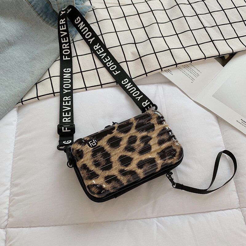 Pvc Crossbody Taška Mini Na Líčenie Cestovná Cez Rameno Úložná Kabelka