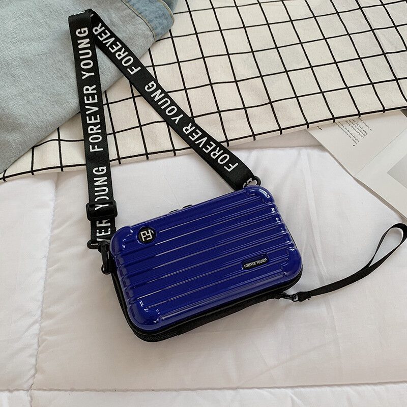 Pvc Crossbody Taška Mini Na Líčenie Cestovná Cez Rameno Úložná Kabelka