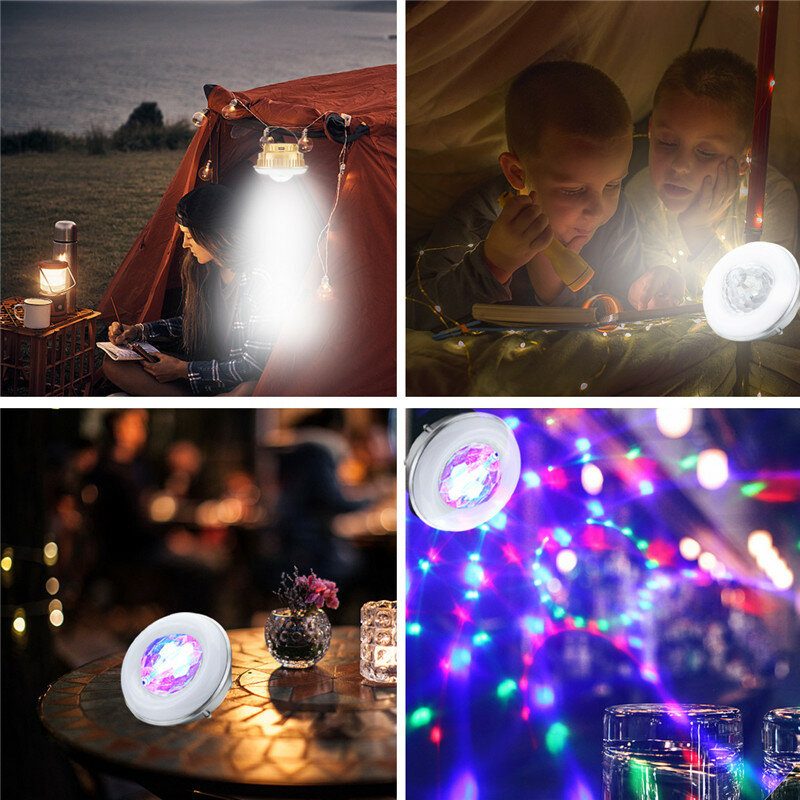Solárne Kempingové Svetlo 28led Párty Pódiové Svietidlo Usb Nabíjateľná Stanová Lampa Vonkajšie Núdzové
