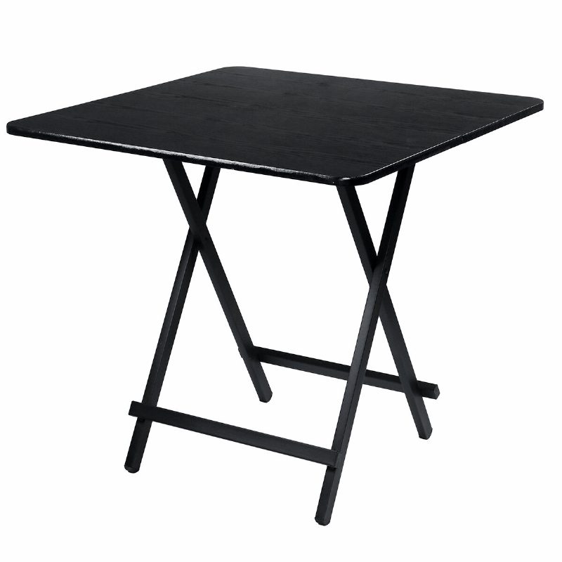 Štvorcový Prenosný Skladací Stôl 60/70/80 cm Vonkajší Kempingový Piknikový Kuchynský Nábytok Jedálenský