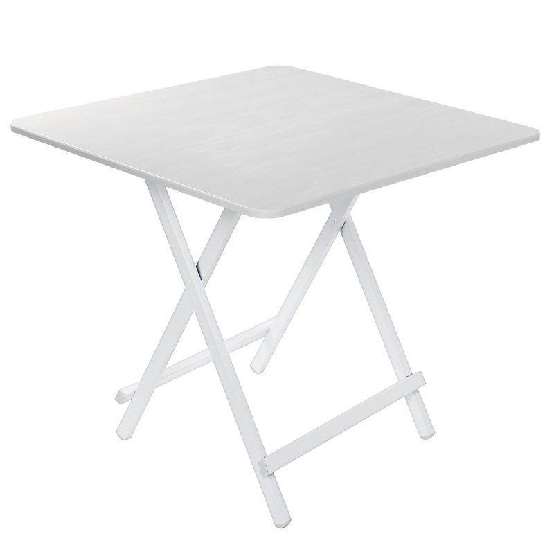 Štvorcový Prenosný Skladací Stôl 60/70/80 cm Vonkajší Kempingový Piknikový Kuchynský Nábytok Jedálenský