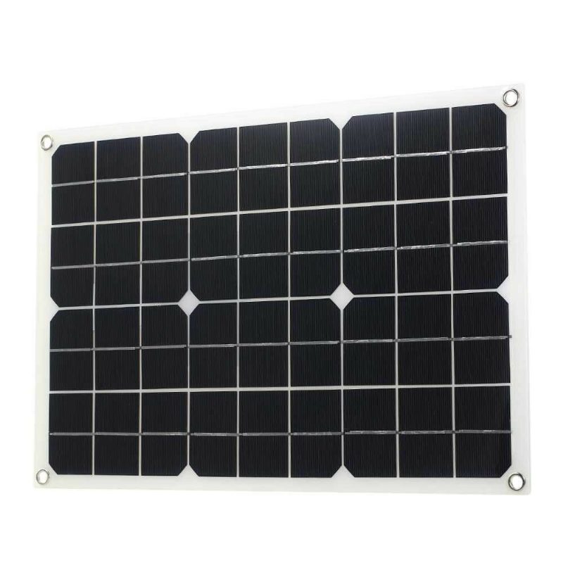 Súprava 8000w Solárneho Invertoru Solárny Systém S 18w Solárnym Panelom 30a Ovládač Na Kempovanie