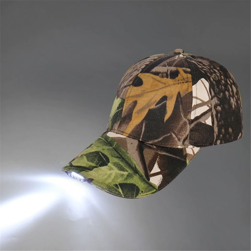 Turistické Čiapky S Led Baterkou