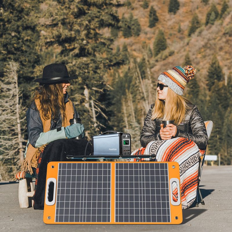 Us Direct Flashfish Ea150 200 W Špičkový Výkon 166 Wh 45 000 Mah Prenosná Elektráreň + Tsp 18 V 60 W Skladacia Súprava Núdzovej Energie Na Zálohovanie Solárneho Panela