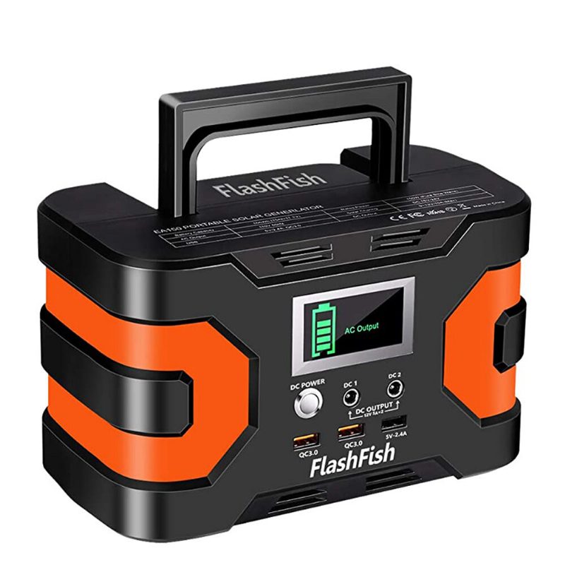 Us Direct Flashfish Ea150 200w Špičková Elektráreň Cpap Prenosný Solárny Generátor 166wh 45000mah Záložný Zdroj 110v 150w Lítiová Batéria Camping Home Núdzový Energie