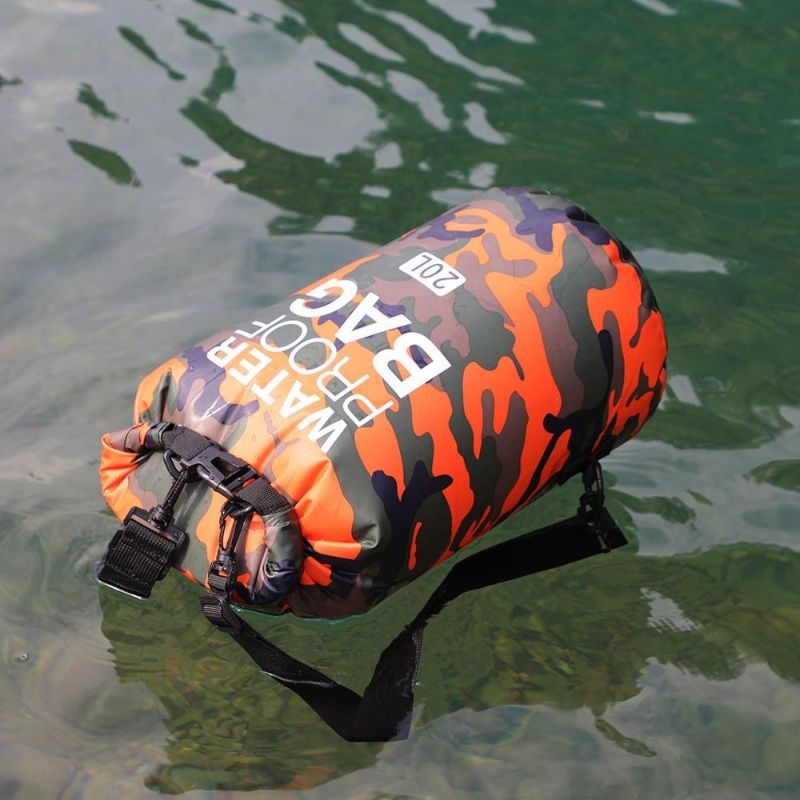 Vodotesný Batoh Kamuflážny Prenosný Outdoorový Šport