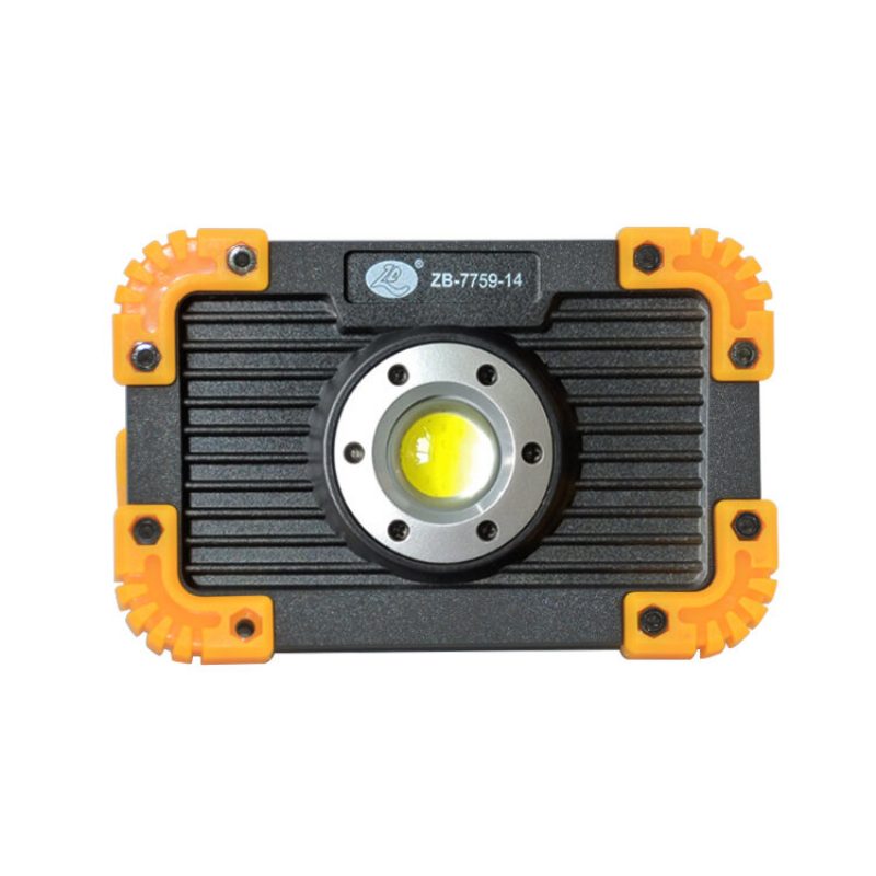 Vodotesný Cob Led Svetlomet S 3 Režimami 350 Lm Usb Nabíjanie Vonkajšie Bodové Pracovné Svietidlo Kempingové Prenosné Svetlo