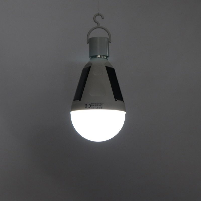 Vonkajšie 12w Led Solárne Napájané Stanové Lampy Kempingové Núdzové Svetlá Prenosná Rybárska Nočná Žiarovka
